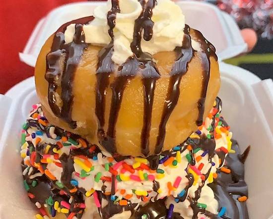 Order Sssscreamin Donuts Ice Cream Sandwich  food online from Ice Sssscreamin store, Tampa on bringmethat.com