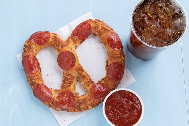 Order Pepperoni Pretzel Bundle food online from Auntie Anne store, Minnetonka on bringmethat.com