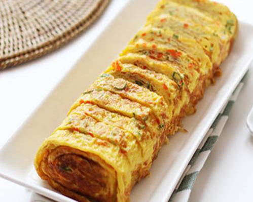 Order Korean Style Egg Rolls food online from Ohmani Bap store, Mason on bringmethat.com