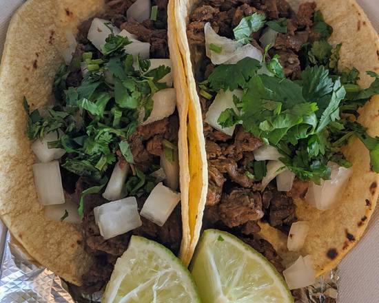 Order Carne A La Carte Taco (steak) food online from In N Out Taco store, Clearwater on bringmethat.com