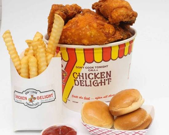 Order 6 Pieces of Juicy Fresh Chicken food online from Chicken Delight store, Jersey City on bringmethat.com