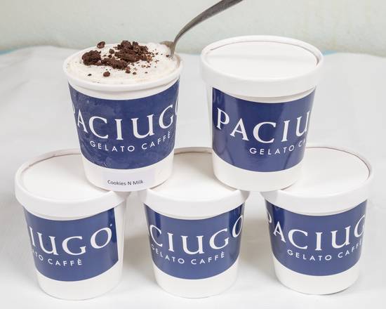 Order To-Go Pints (5 Pack) food online from Paciugo Gelato & Caffe store, Saint Petersburg on bringmethat.com