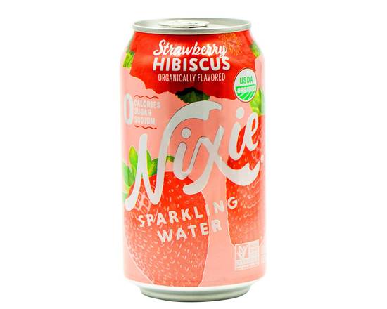 Order Strawberry Hibiscus Sparkling Water (Nixie) food online from Organico store, Los Angeles on bringmethat.com