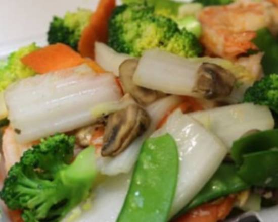 Order Steamed Shrimp with Vegetables food online from China Wok store, Boca Raton on bringmethat.com