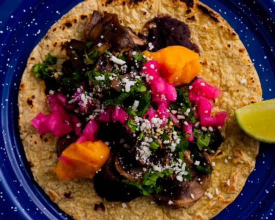 Order CAMOTE CON MOLE TACO food online from MX Taco store, Orlando on bringmethat.com