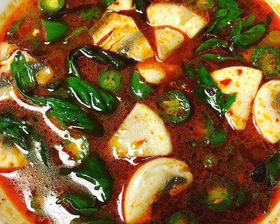 Order Tom Yum Soup food online from Mulan Asian Bistro store, Memphis on bringmethat.com