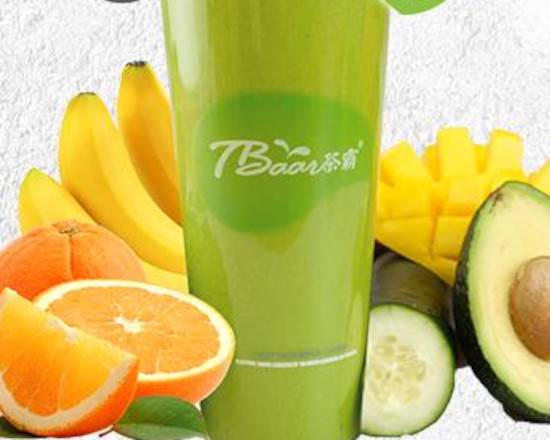 Order (P) Avocado Green Smoothie food online from Tbaar store, Philadelphia on bringmethat.com