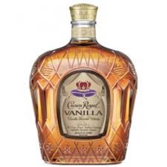 Order Crown Royal Vanilla 1L 35% ABV  food online from Princess Liquors store, Port Saint Lucie on bringmethat.com