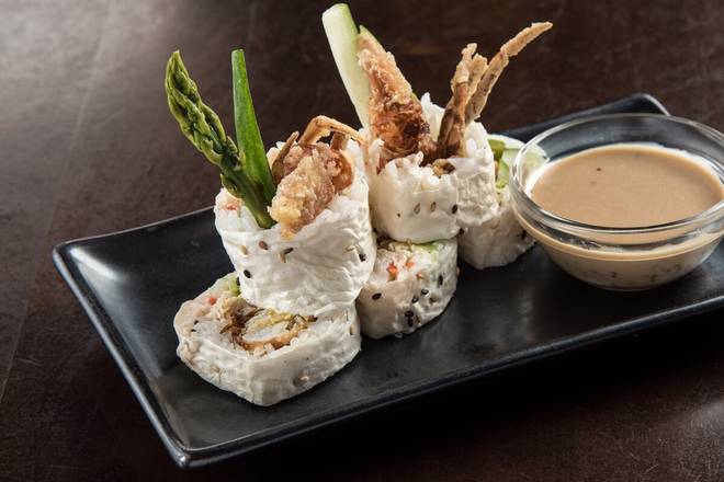 Order SOFT SHELL CRAB ROLL  food online from RA Sushi Bar store, Las Vegas on bringmethat.com