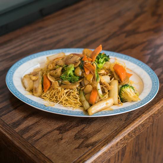 Order Cantonese Pan-Fried Noodles food online from Emperor's Choice Restaurant store, Chicago on bringmethat.com