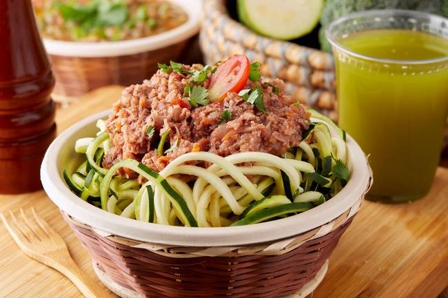 Order Zoodles Bowl food online from Roots Juice Bar store, Miami on bringmethat.com