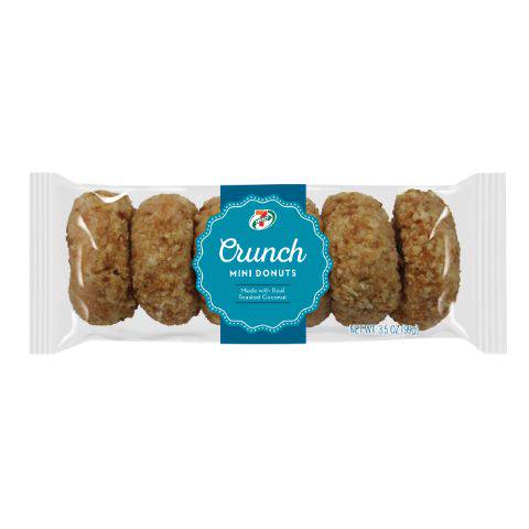 Order 7-Select Crunch Mini Donuts 6 Count food online from 7-Eleven store, Saint Petersburg on bringmethat.com