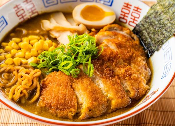 Order #7b Tonkatsu Curry Ramen food online from Kazan Ramen & Gyoza store, New York on bringmethat.com