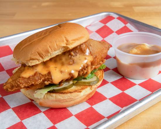 Order Fish Fillet Sandwich food online from Marty On Park store, Rochester on bringmethat.com