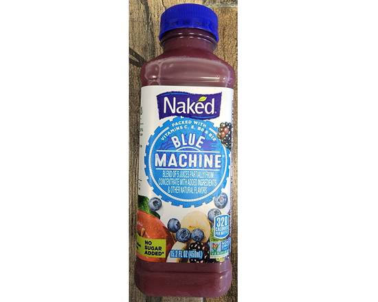 Order Naked Blue Machine Juice(15.2 oz) food online from Pizzanada store, Bloomfield on bringmethat.com