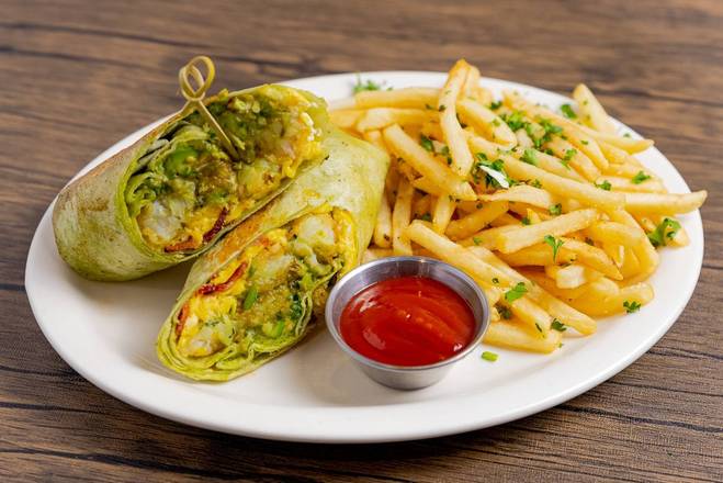 Order Breakfast Burrito food online from 33 Taps store, Los Angeles on bringmethat.com