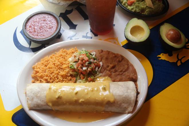 Order Burrito Con Queso food online from Casa Ole store, Odessa on bringmethat.com