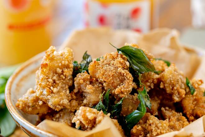 Order Popcorn Chicken 盐酥鸡 food online from Kazan Ramen & Gyoza store, New York on bringmethat.com