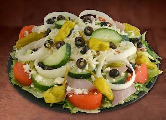 Order Greek Salad food online from Hungry Howie store, Oldsmar on bringmethat.com