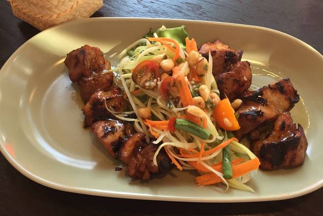 Order Thai BBQ Chicken food online from Kare Thai Bistro store, New York on bringmethat.com