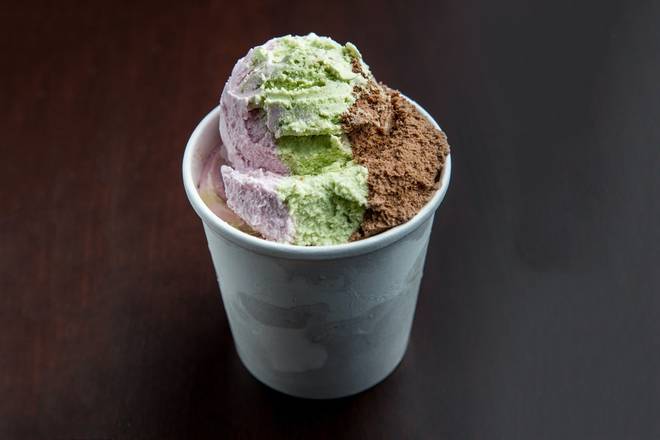 Order Pint of Spumoni Ice Cream food online from Old Spaghetti Factory store, Hillsboro on bringmethat.com
