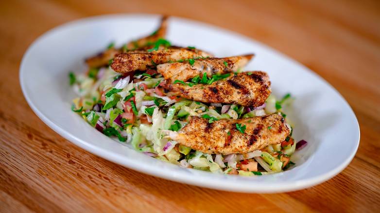 Order Israeli Salad & Grilled Chicken food online from Pita Hut store, Miami Beach on bringmethat.com