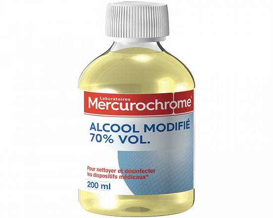 Alcool 70 % modifié 200 ml