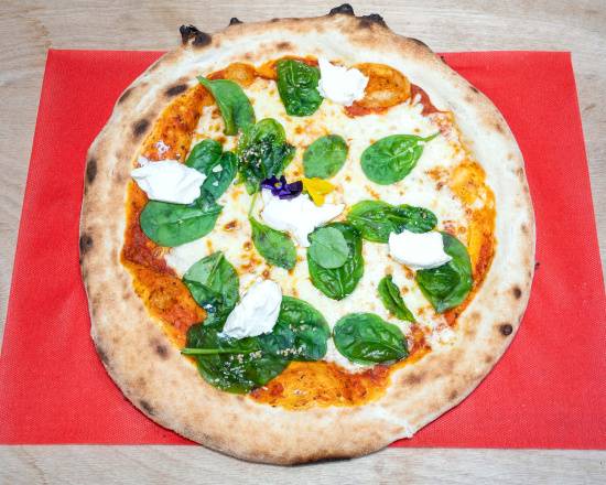 Pizza épinards Ricotta