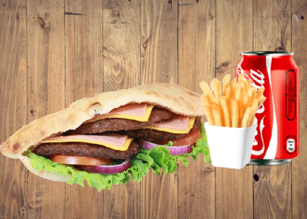 Menu sandwich le steak