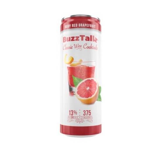 Order BUZZ TALLS RUBY RED 375ML 13% ABV RUBY RED GRAPEFRUIT  food online from Princess Liquors store, Port Saint Lucie on bringmethat.com