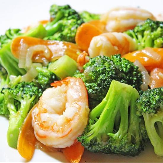 Order 85. Shrimp with Broccoli food online from Excel Chinese Restaurant store, South Chesterfield on bringmethat.com