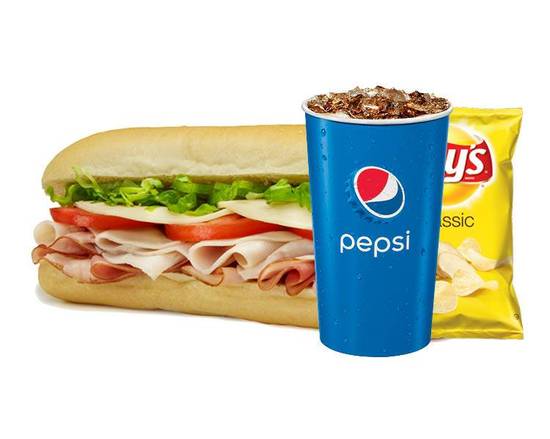 Order Turkey, Ham and Cheese Meal food online from Milio's Sandwiches store, Eden Prairie on bringmethat.com