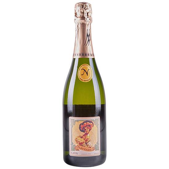 Order Naveran Brut Vintage Sparkling Cava food online from Santa Monica Liquor store, Santa Monica on bringmethat.com