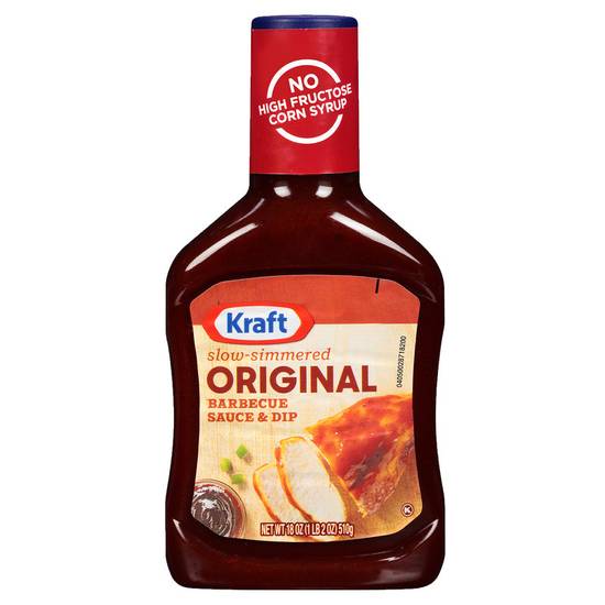 Order Kraft Original Slow Simmered Barbecue Sauce 18oz food online from Everyday Needs By Gopuff store, Fairfield on bringmethat.com