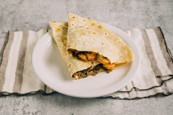 Order Quesadilla Mary Tierra food online from Betos Mexican Restaurant store, Salt Lake City on bringmethat.com