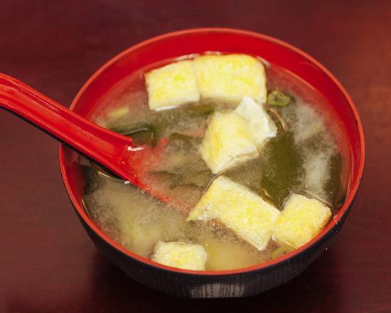 Order Miso Soup food online from Asakuma Sushi store, Beverly Hills on bringmethat.com
