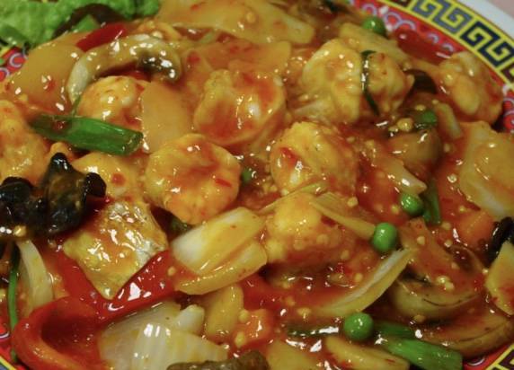 Order Shrimp with Hot Garlic Sauce food online from House of joy store, La Crescenta on bringmethat.com