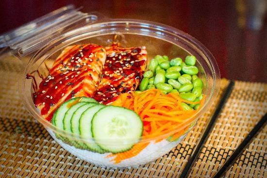 Teriyaki Salmon Bowl