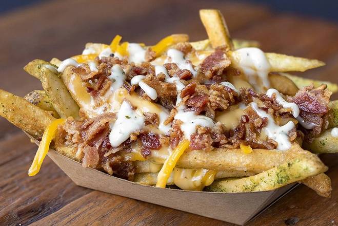 Order Cheddar Bacon Fries food online from The Melt store, Mountain View on bringmethat.com
