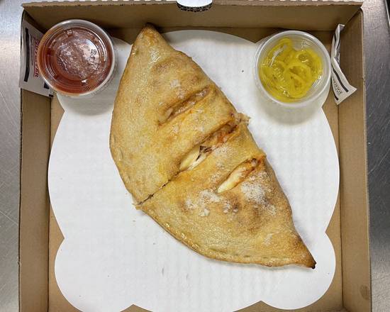 Order Meat Calzone or Stromboli (12") food online from Pizza Roma store, Austin on bringmethat.com
