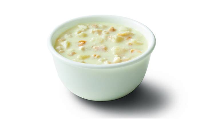Order New England Clam Chowder food online from Dangelo Grilled Sandwiches store, Auburn on bringmethat.com