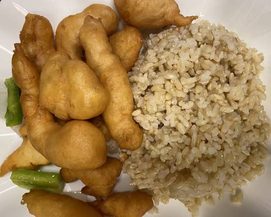 Order Sweet and Sour Chicken food online from Apple Jade Restaurant store, Lansing on bringmethat.com