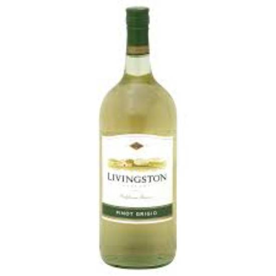 Order LIVINGSTON PINOT GRIGIO 1.5 LT BOTTLE food online from Duke Liquor & Jr. Market store, Los Angeles on bringmethat.com