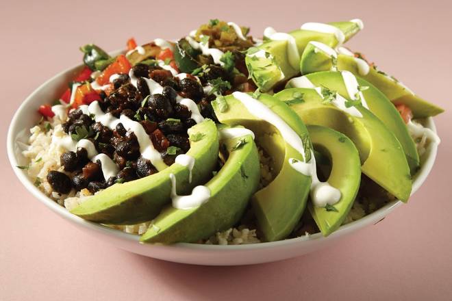 Order The Savage Garden Bowl (v) food online from Savage Burrito store, Brookfield on bringmethat.com