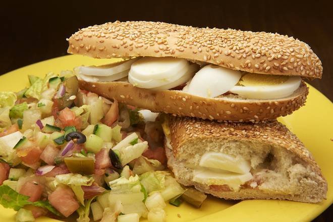 Order Egg Sandwich food online from Sunflower Cafe store, Lawrence on bringmethat.com