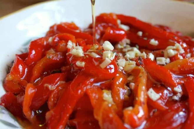 Order Roasted Red Peppers  food online from Scarpino's Family Restaurant store, Bradenton on bringmethat.com