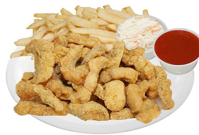 Order Catfish Fillet Nuggets food online from Sharks Seafood & More store, Bowie on bringmethat.com