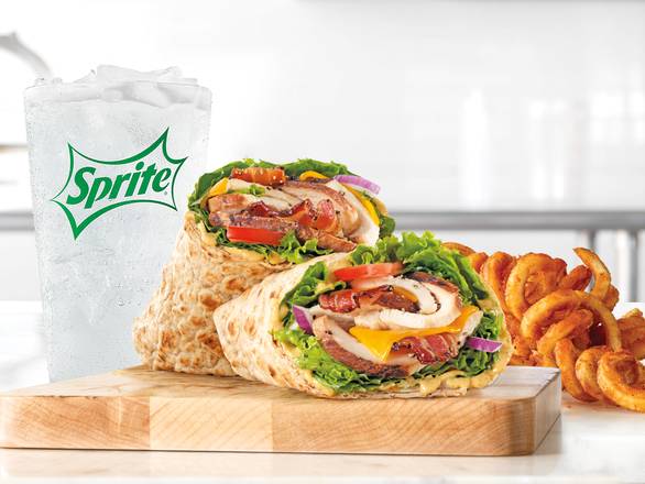 Order Chicken Club Wrap food online from Market Fresh store, Panama City on bringmethat.com