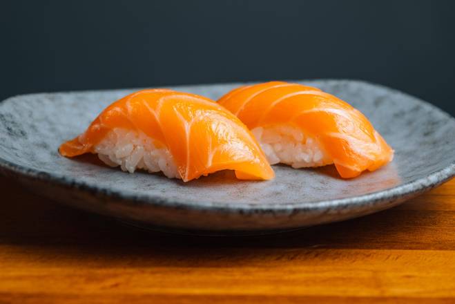 Order Sake (Salmon) - 2pcs food online from OMAKAI sushi store, Aventura on bringmethat.com