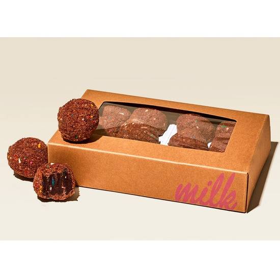 Order Milk Bar Chocolate Birthday Truffles (12 Count) food online from Milk Bar store, Duluth on bringmethat.com
